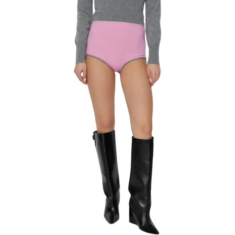 Jacquemus The Spiaggia Knit Shorts 'Multicolor/Pink'-1