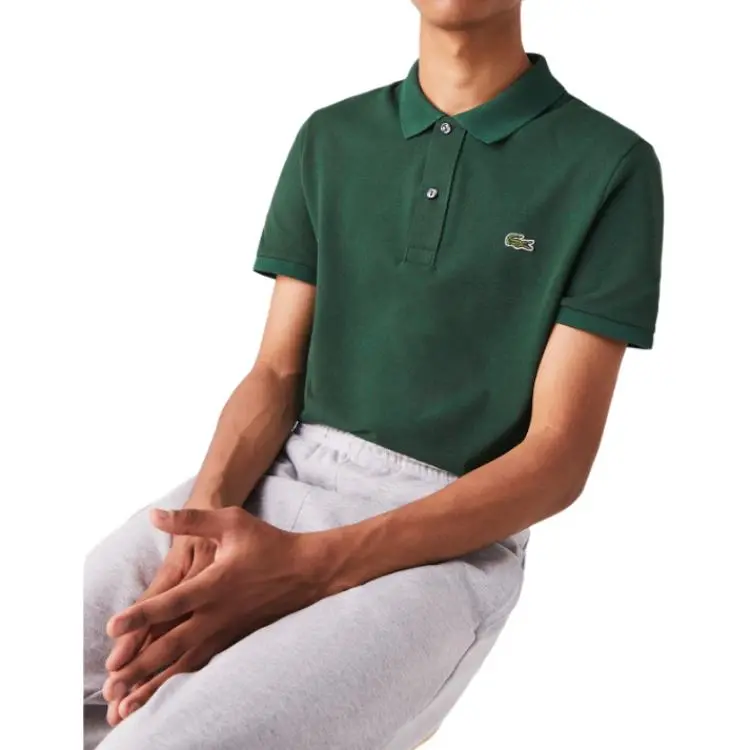 LACOSTE Embroidered Logo Polo Shirt-3