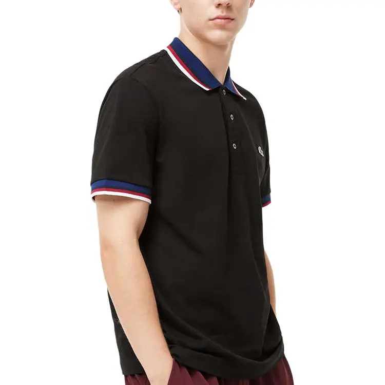 LACOSTE Polo Shirts Men's Black-1