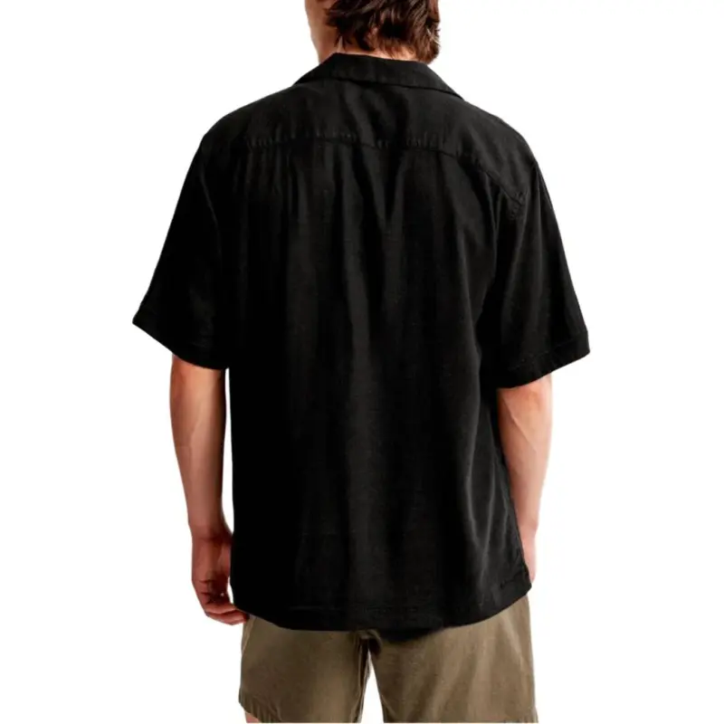 Abercrombie＆Fitch Shirt Men's Black-4