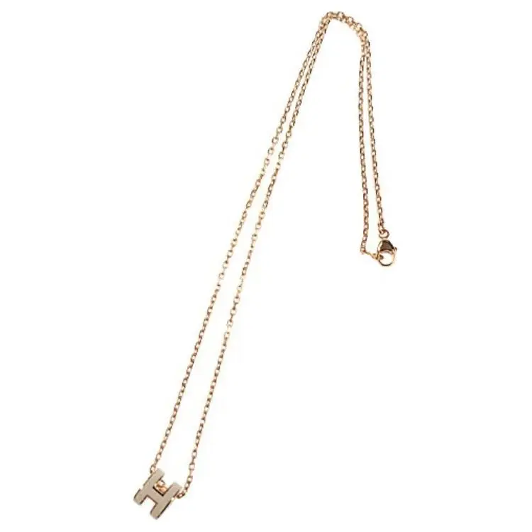 HERMES POP H Collection Metal Necklaces Women's-2