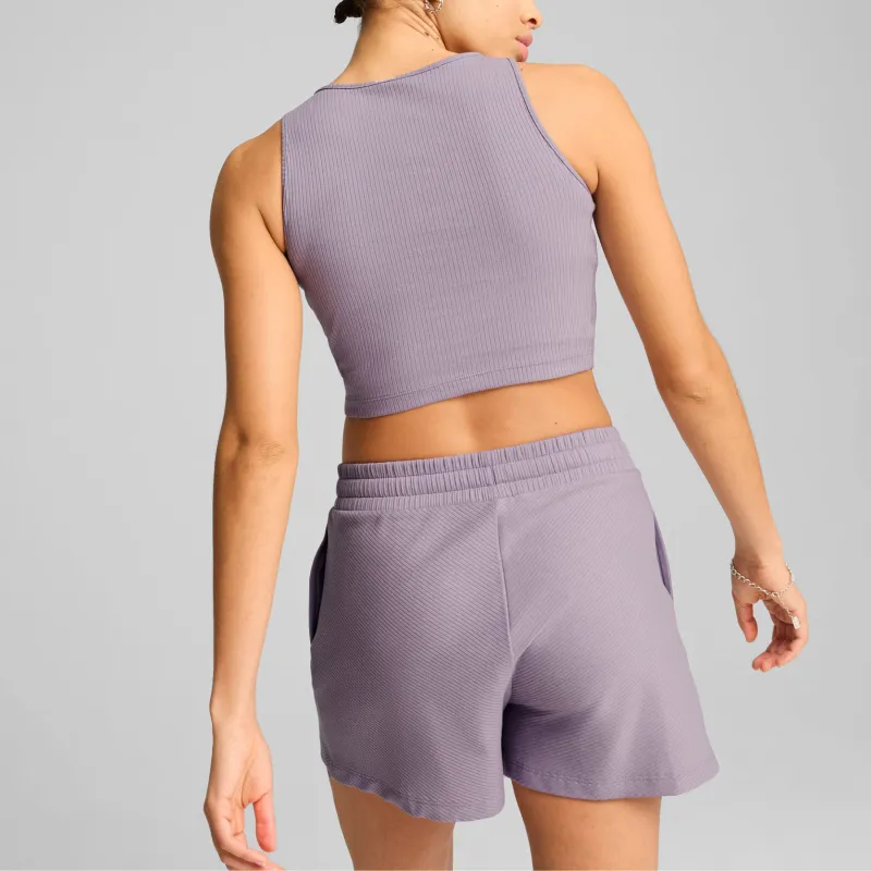 PUMA Crop Top Mujer Classics-4
