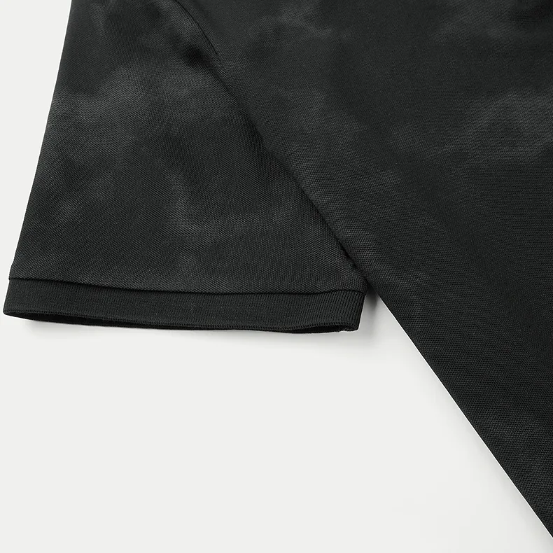 HLA Polo Shirt Men's Black Pattern 32-2