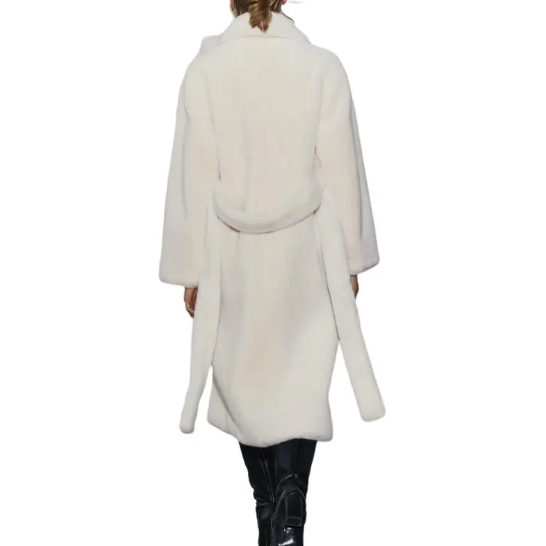 ZARA Coats Women's White-2