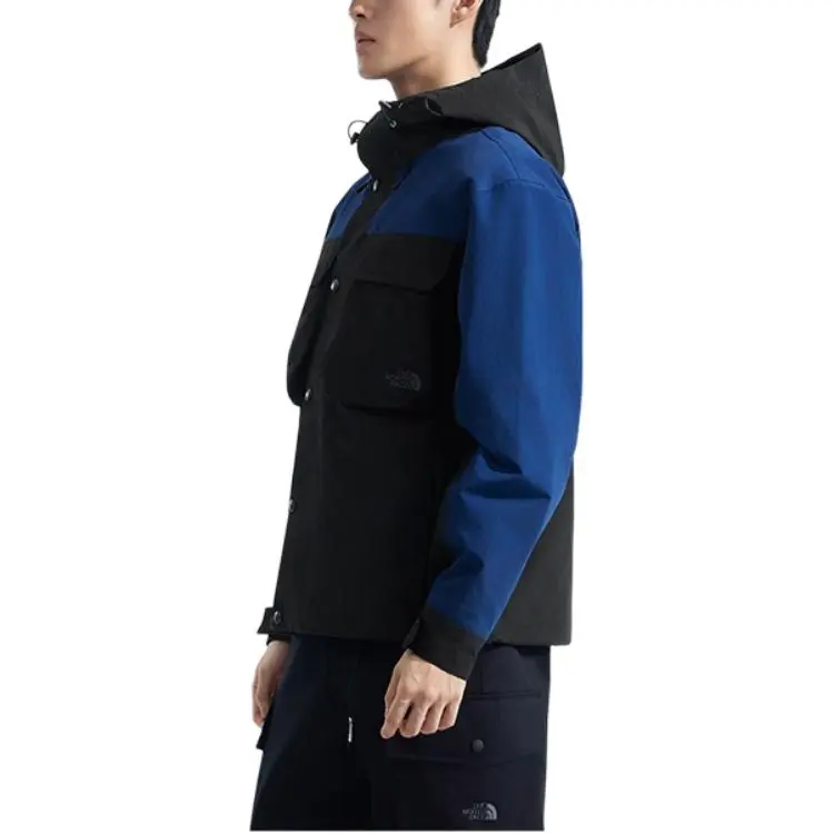 THE NORTH FACE City Outdoor Collection Waterproof And Windproof Windbreaker Jacket Men's Marine Blue-3