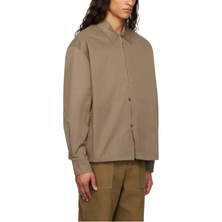 Le 17 Septembre Shirt Men's Brown-2