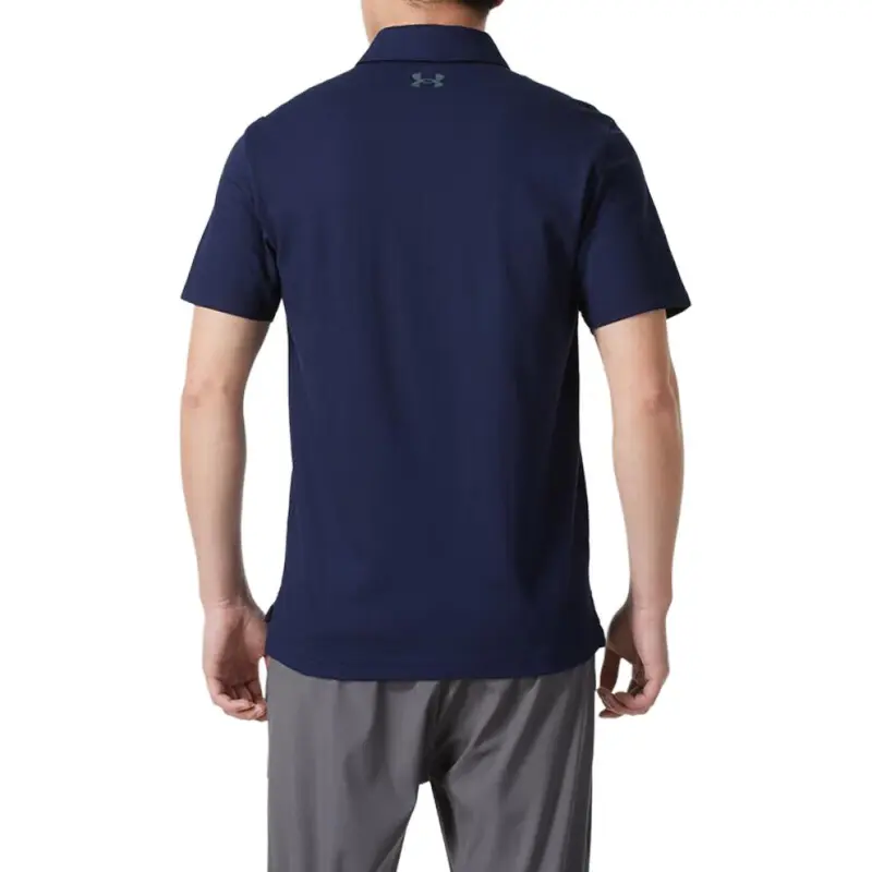 Under Armour Polo Shirts Men Midnight Dark Blue-3