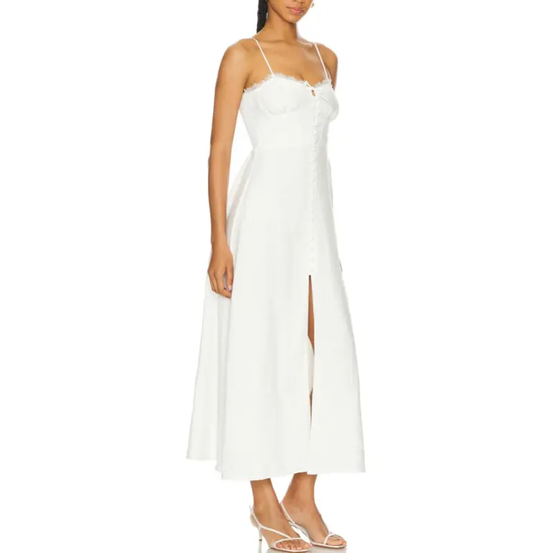 LOVESHACKFANCY Slip Dresses Women's White-2