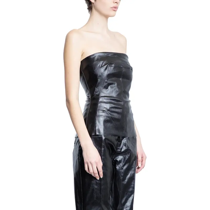 RICK OWENS/RO Strapless Top Women's Black-1