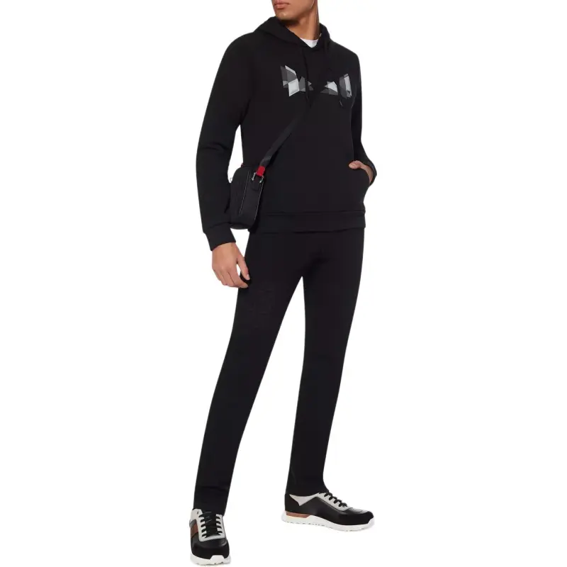 FENDI Sweatshirts Men Black-4