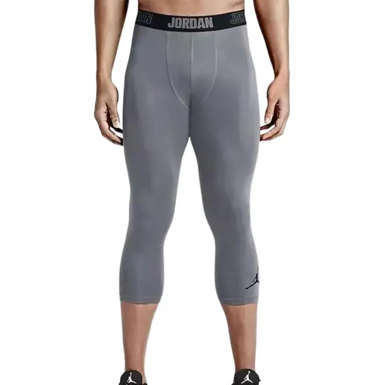 Jordan Knitted Sweatpants Men's Gray-2
