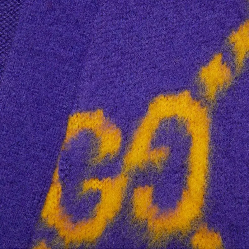 GUCCI Gg Intarsia Knit Cardigan-4