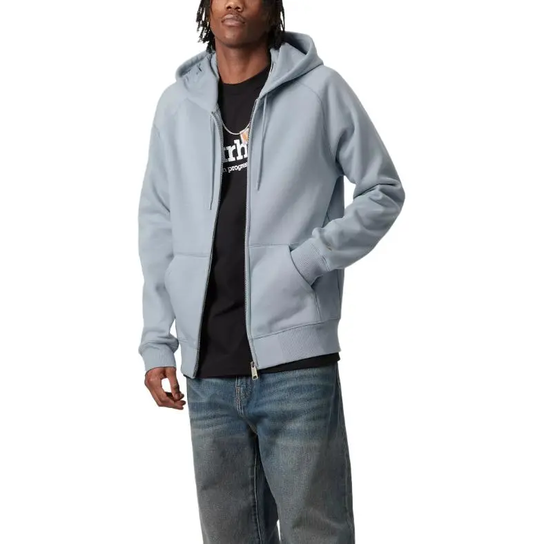 Carhartt WIP Chase Sweatshirts Men Matte Blue-3