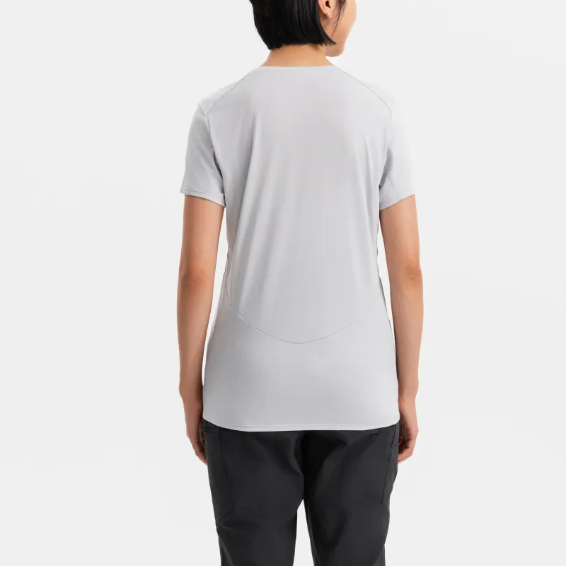 DECATHLON Regular T Shirt Women's Zinc Gray-5