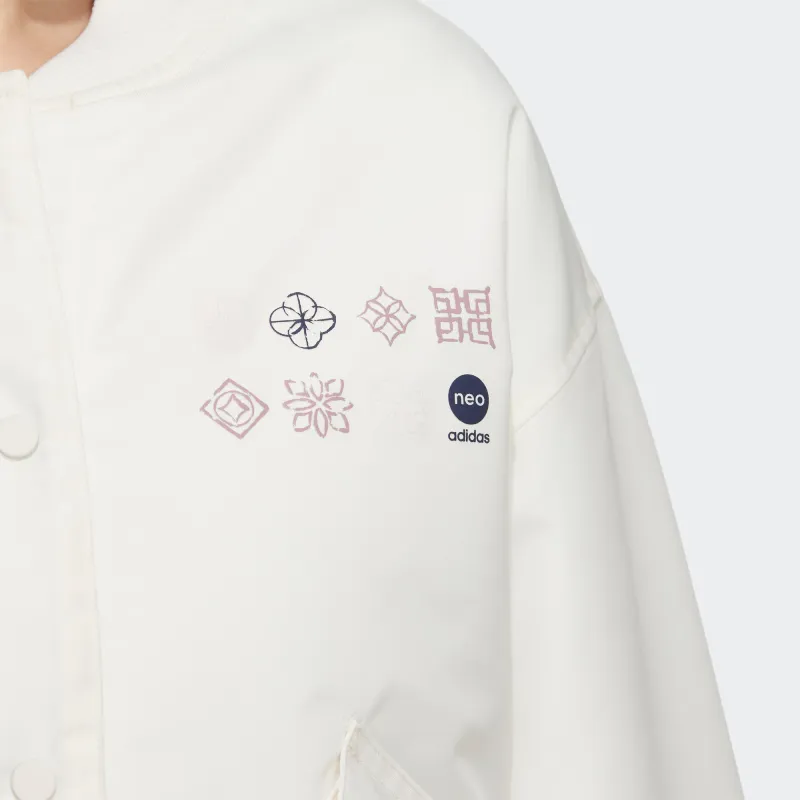Adidas Neo Puffer Jacket Winter Women's White-5