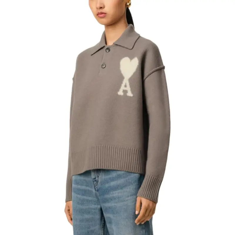 AMIPARIS Paris Ami De Coeur Polo Jumper-6
