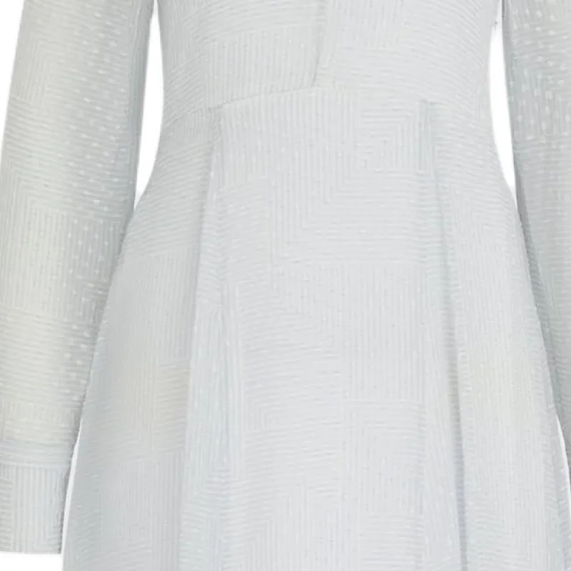HUGO BOSS Long-Sleeved Dresses Women's Blue-6