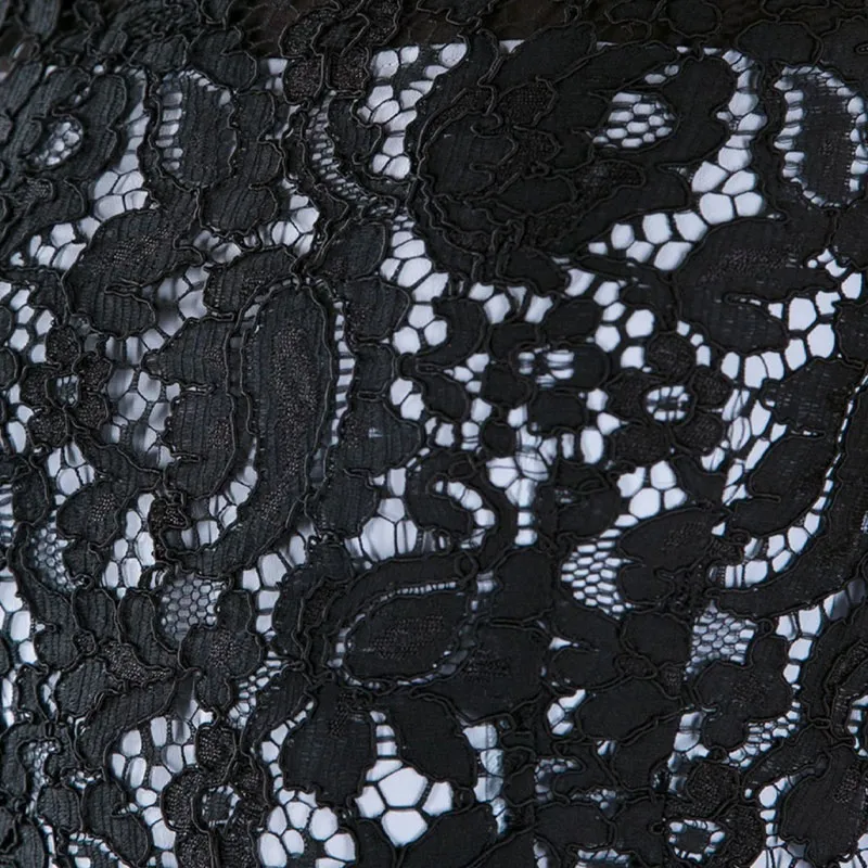 Balenciaga Sleeveless Lace Mini Dress-4