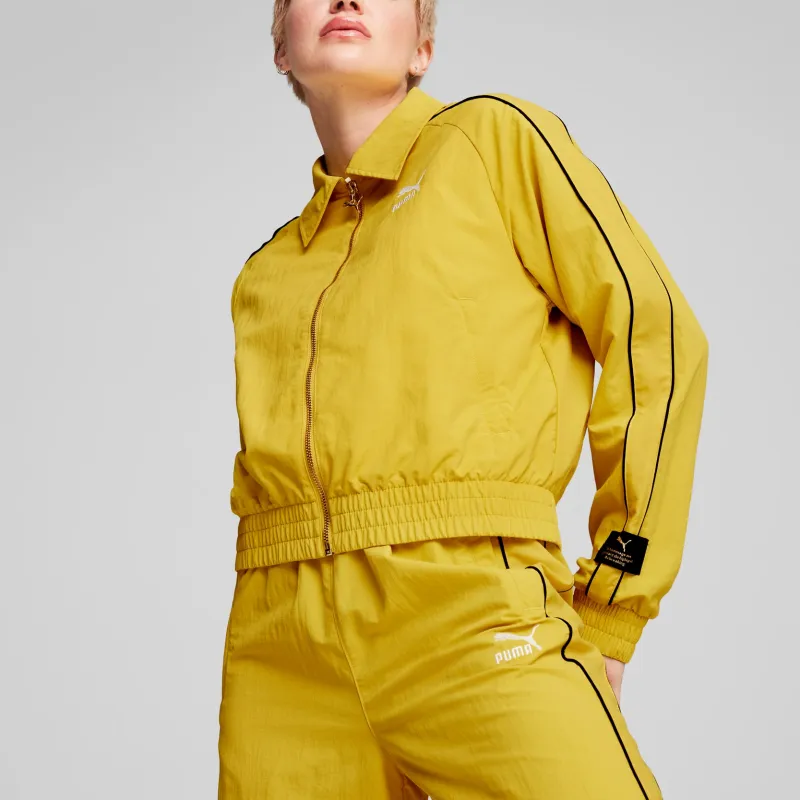 PUMA GRAPHICS SS24 Jackets & Coats Women's Yellow-2