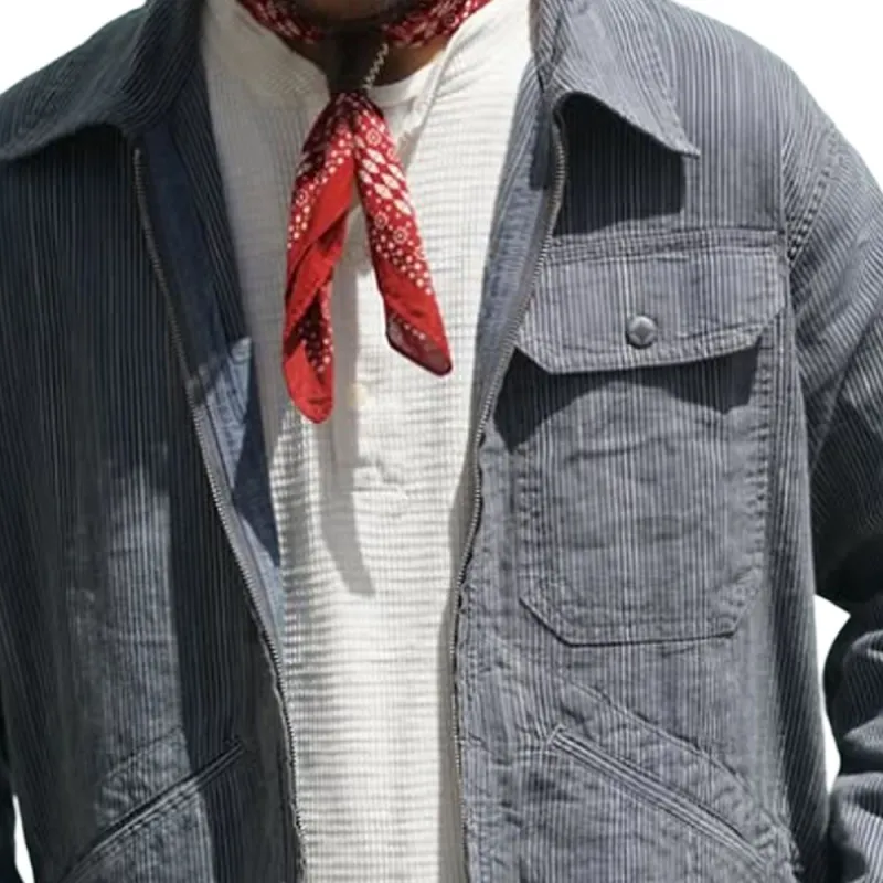 Ralph Lauren Rrl Striped Shirt Jacket-2