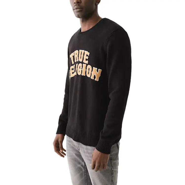 TRUE RELIGION Sweater Men's Black-2
