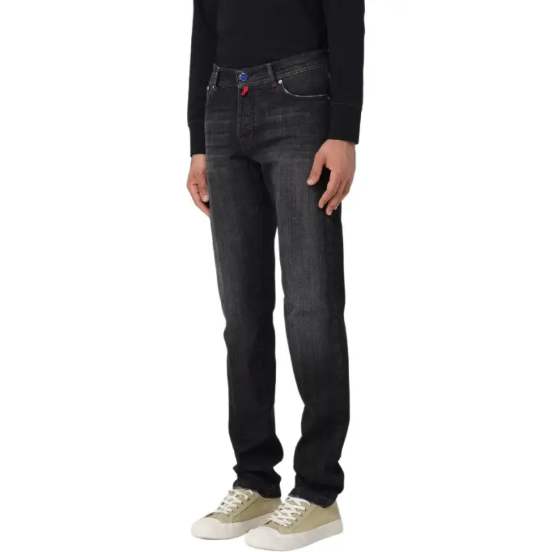 KITON Jeans Men Black-2