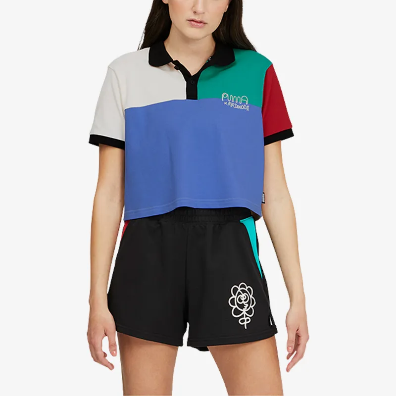 PUMA Polo Shirts Women's Eggnog-2
