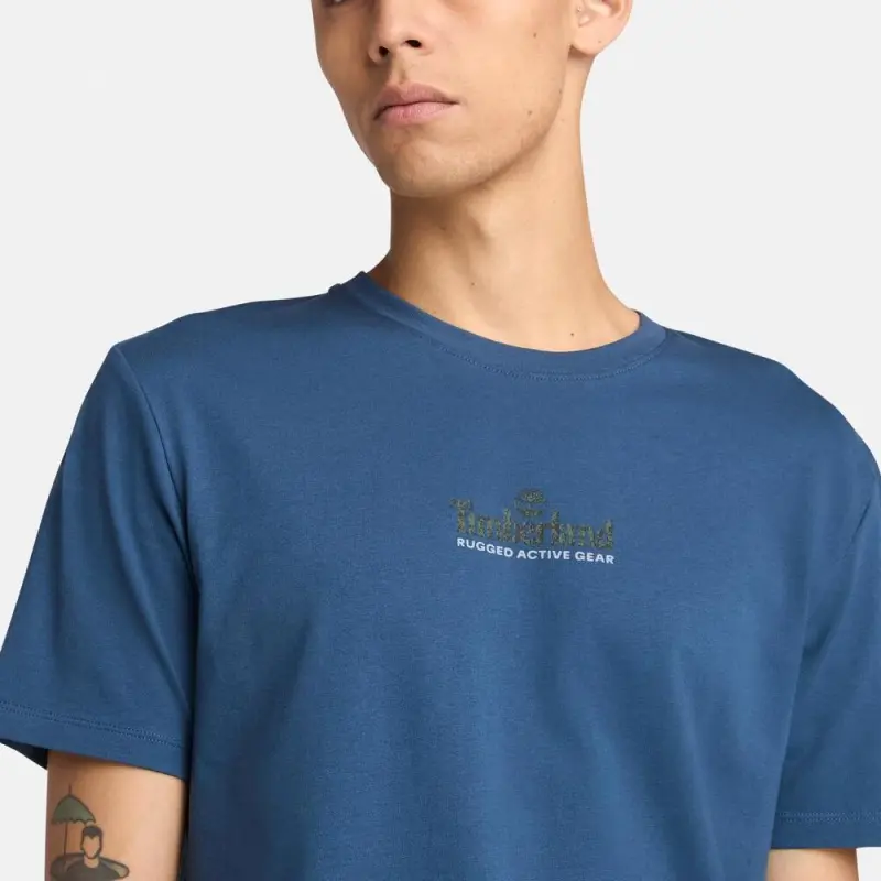 Timberland T Shirt Men's Dark Indigo-4