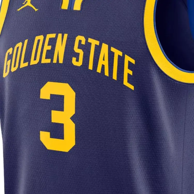 Jordan Basketball Jerseys Men's Blue-3