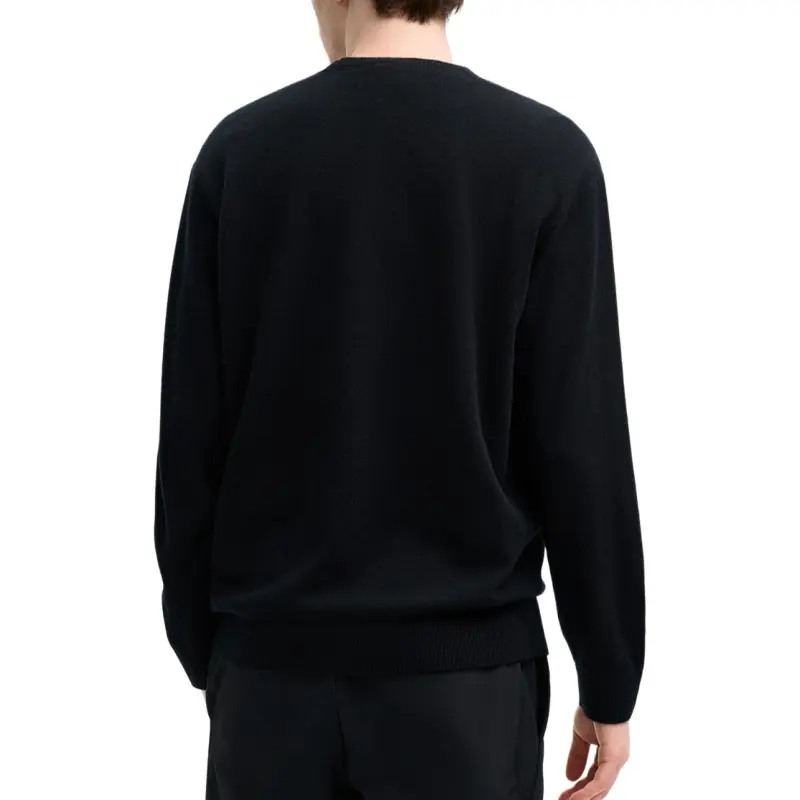 FILA FILA MILANO Italy Version Luxury Style Sports Collection 1911 Knitwear Men's Jet Black-3