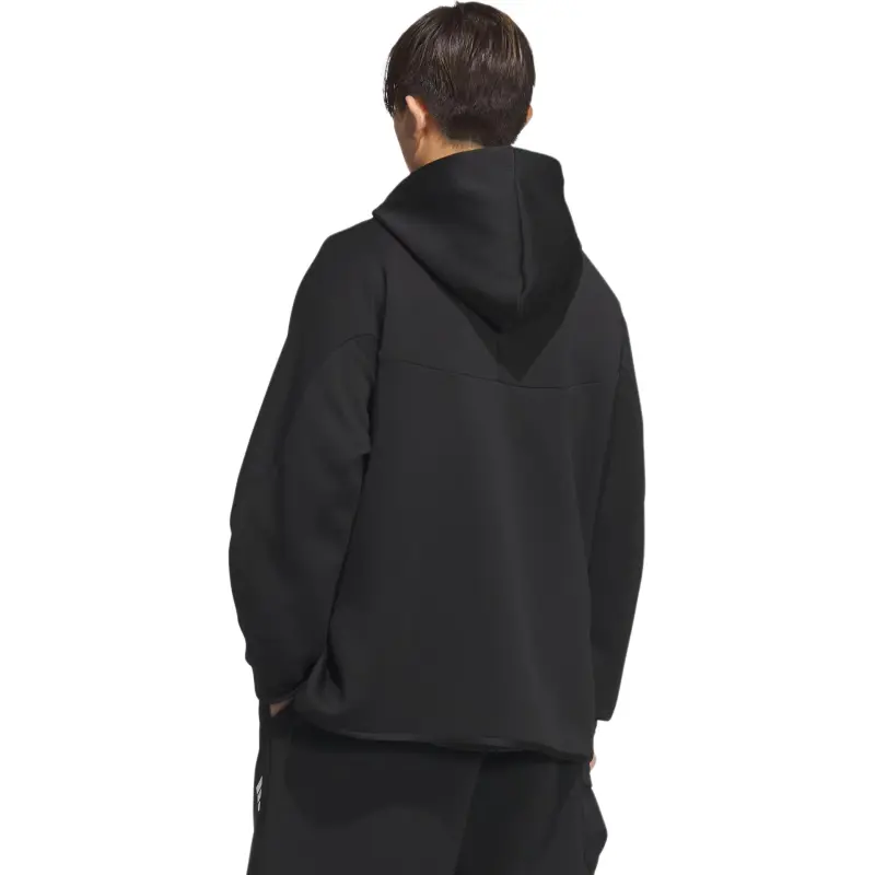 Adidas FOS Collection Hooded Jacket Unisex Black/Bright White-3