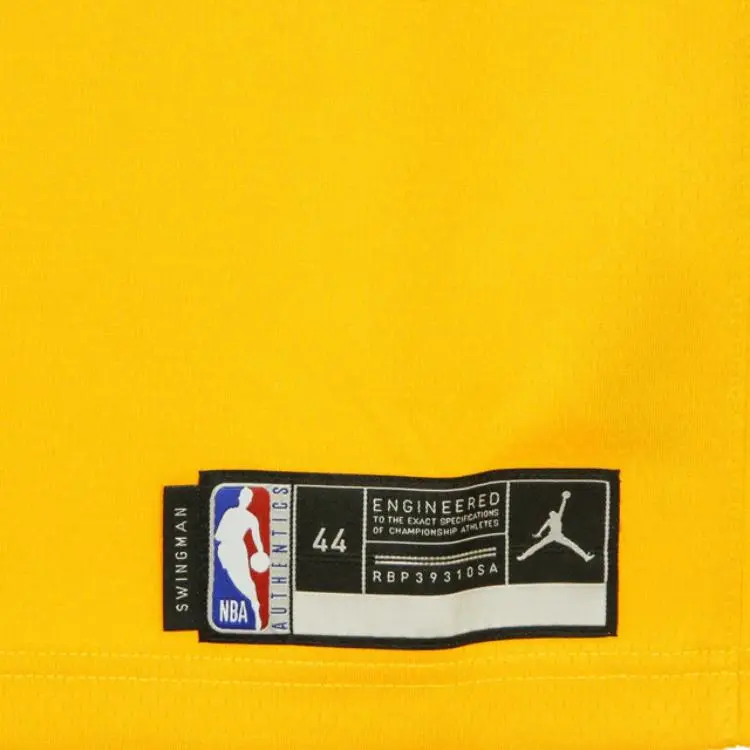 Nike Basketball Jersey Men's Yellow-2
