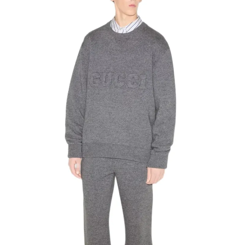 GUCCI Sweaters Men Gray-1