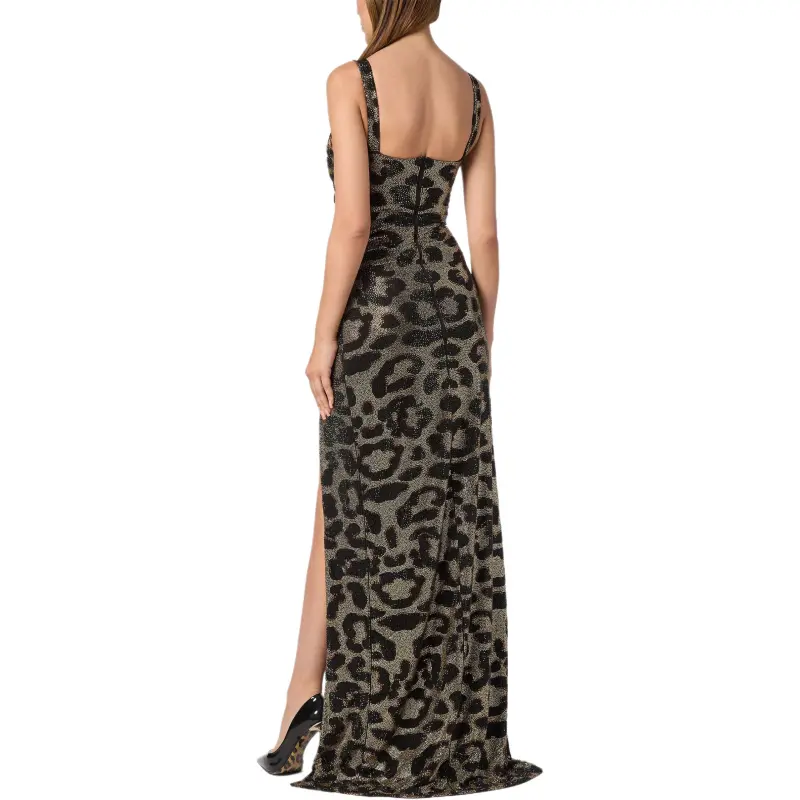 PHILIPP PLEIN Leopard Maxi Dress-2