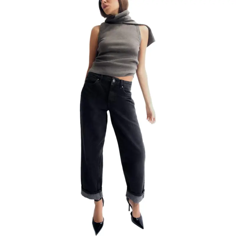 ZARA Jeans Women's Black-2