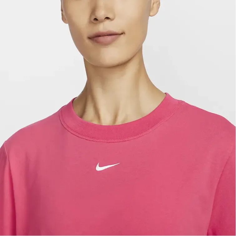 Nike T Shirt Women's Aster Pink/White-4