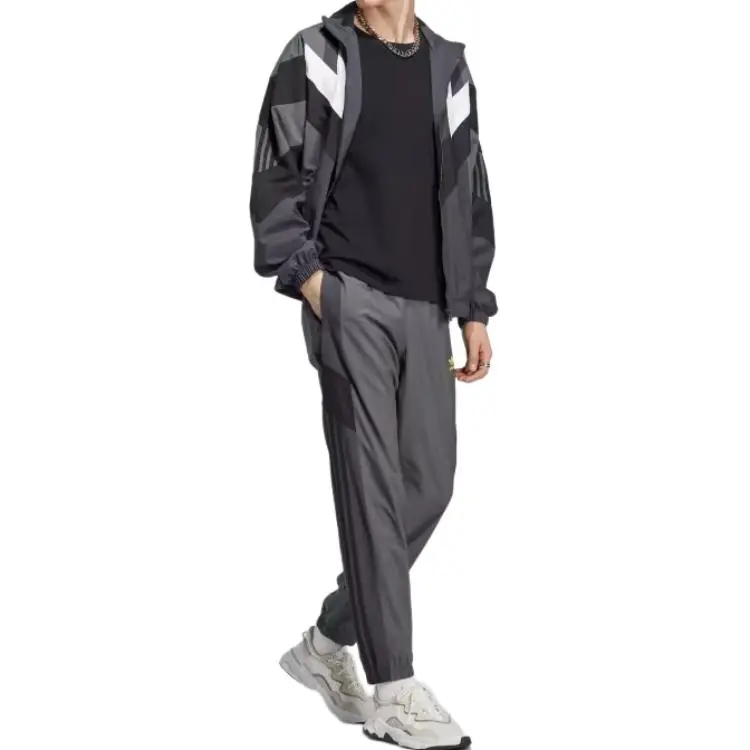 Adidas Originals Knitted Sweatpants Men's Carbon Gray-2
