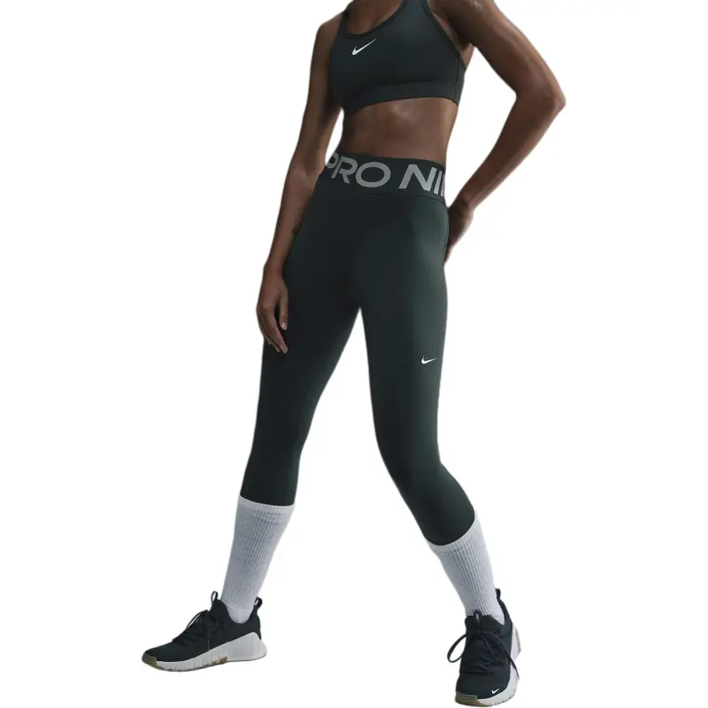 Nike Pro Sculpt Leggings Women's Vintage Green/White-2