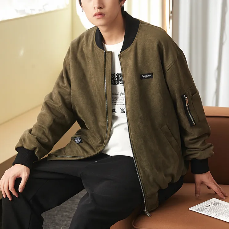 Tonlion Jackets Men Army Green-4