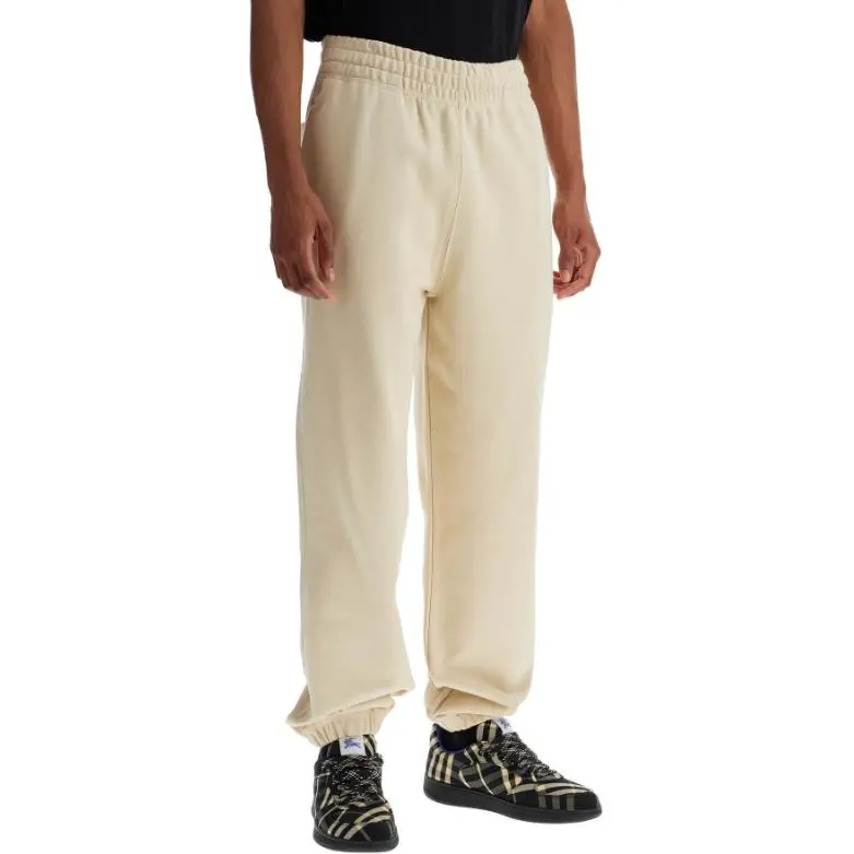 Burberry Check Pattern Elastic Waist Jogging Pants-4