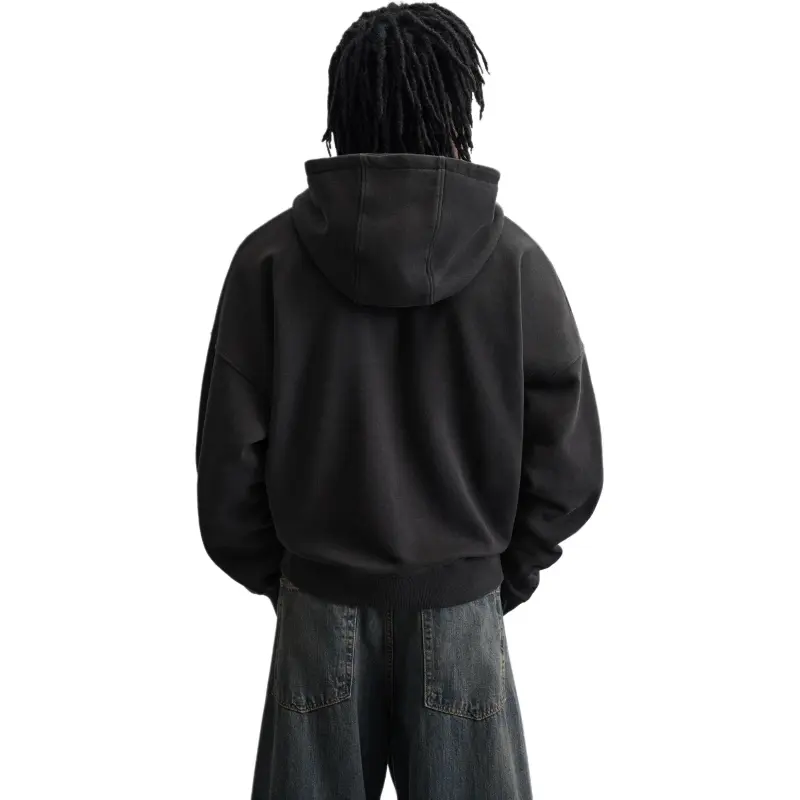 ZARA Sweatshirts Men Black-4