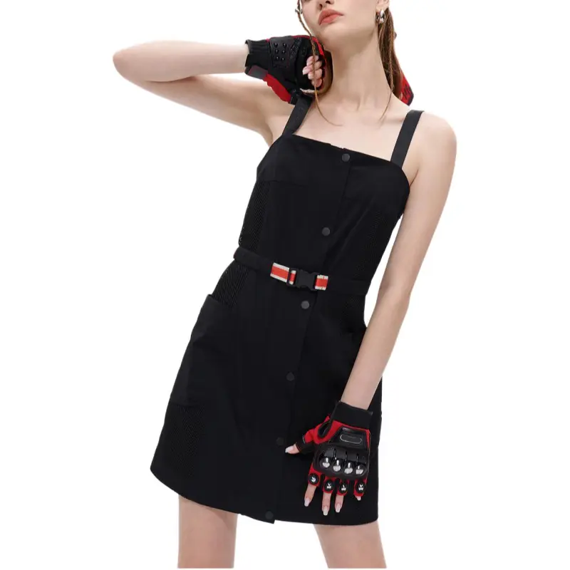 FILA FUSION BEP Casual Long Skirt Women's Black-2