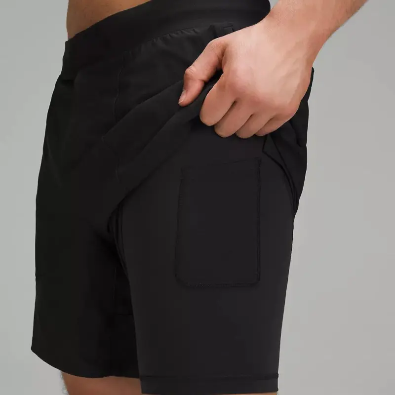 Lululemon License To Train Lined Short 7' Everlu Casual Shorts Men's-4