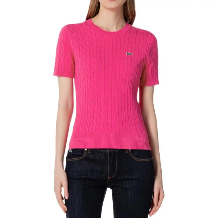LACOSTE Knitwear Women's Pink-1