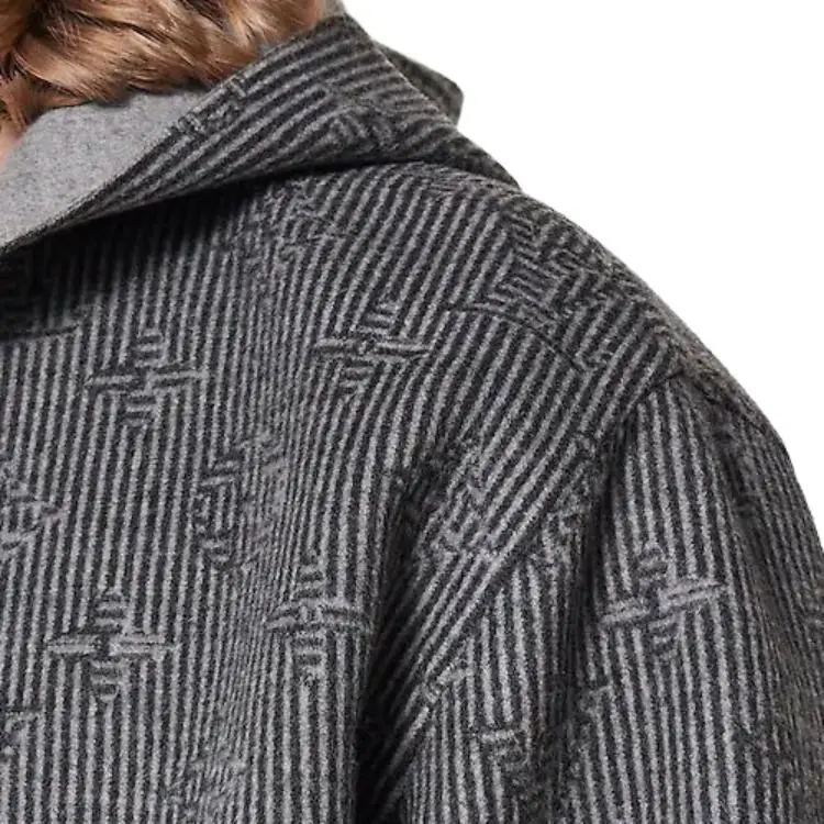 LOUIS VUITTON Reversible Double Face Hooded Blouson-4