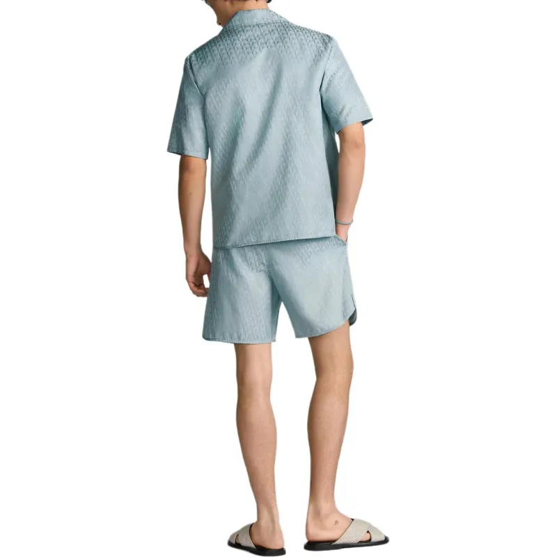 DIOR Casual Shorts Men's Light Blue-3