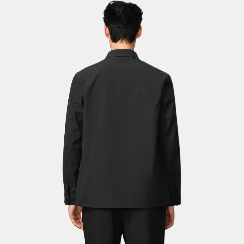 HLA Jackets Men Black Pattern 15-2