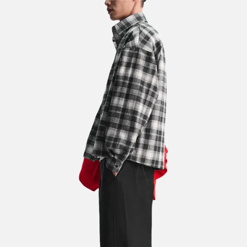ZARA New Year Shirts Men Black/White-3