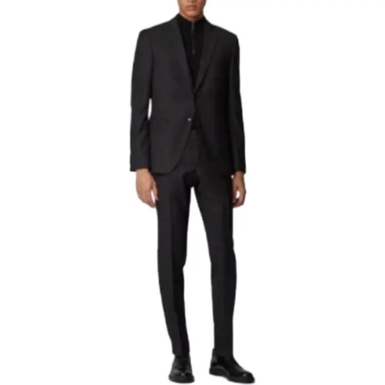 HUGO BOSS Business Suit Men's Black-1