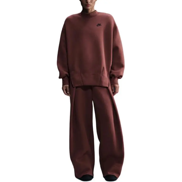Nike Sportswear Tech Fleece Women's Oversized Crew Neck Sweatshirt-3